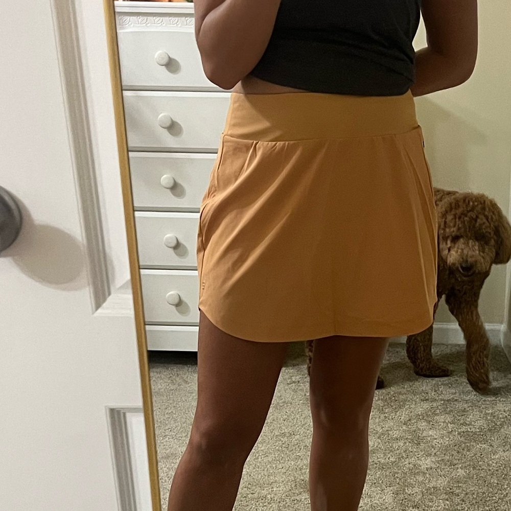 Free Fly Apparel Women's Mini Skirt in Orange